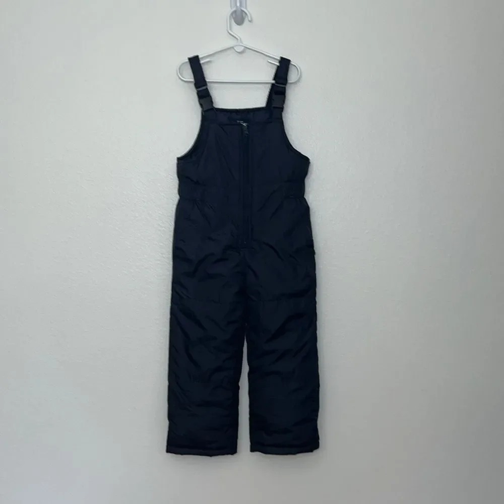 OshKosh B’gosh Kids Black Snow Bib sz 5-6